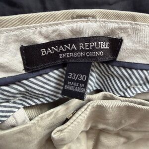 Banana Republic Emerson Chino Pants - Beige